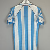 Shop 1996 ARGENTINA HOME SHIRT (S) ADIDAS, classic football shirts, vintage football shirts & retro soccer jerseys at Cult Kits