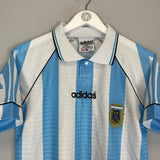 Shop 1996 ARGENTINA HOME SHIRT (S) ADIDAS, classic football shirts, vintage football shirts & retro soccer jerseys at Cult Kits