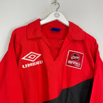 1996 COCA COLA DRILL TOP (XL) UMBRO - Cult Kits - XL - Buy Vintage Football Shirts, Authentic Retro Football Shirts For Sale, Classic Football Shirts & Soccer Jersey