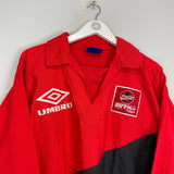 1996 COCA COLA DRILL TOP (XL) UMBRO - Cult Kits - XL - Buy Vintage Football Shirts, Authentic Retro Football Shirts For Sale, Classic Football Shirts & Soccer Jersey
