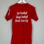 1996 COCA COLA EUROS T - SHIRT (S) OM - Cult Kits - Small - Buy Vintage Football Shirts, Authentic Retro Football Shirts For Sale, Classic Football Shirts & Soccer Jersey