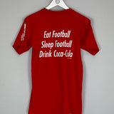 1996 COCA COLA EUROS T - SHIRT (S) OM - Cult Kits - Small - Buy Vintage Football Shirts, Authentic Retro Football Shirts For Sale, Classic Football Shirts & Soccer Jersey