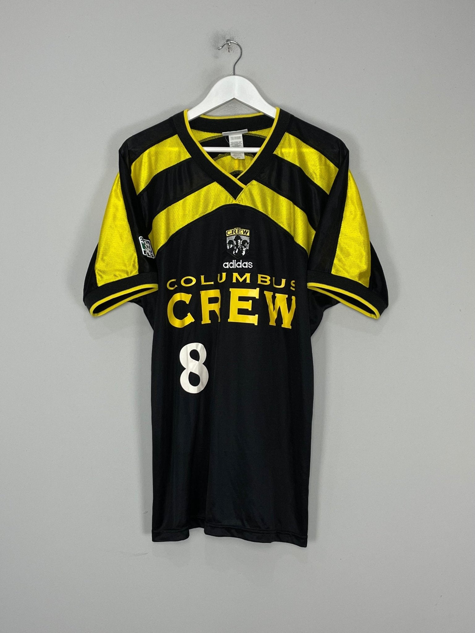 Shop 1996 COLOMBUS CREW OUGHTON #8 HOME SHIRT (L) ADIDAS, classic football shirts, vintage football shirts & retro soccer jerseys at Cult Kits