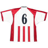 Buy 1996 Cruzeiro 6 Fan Shirt (L) Emporio Sport ~ Free worldwide shipping available ~ Authentic Vintage Football Shirts from Cult Kits