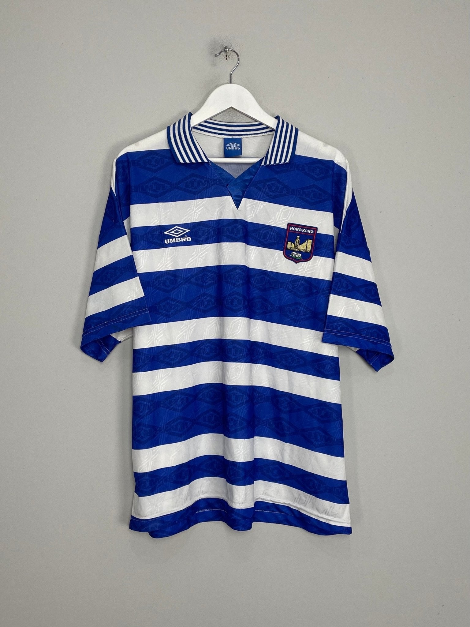 Shop 1996 HONG KONG HOME SHIRT (XXL) UMBRO, classic football shirts, vintage football shirts & retro soccer jerseys at Cult Kits