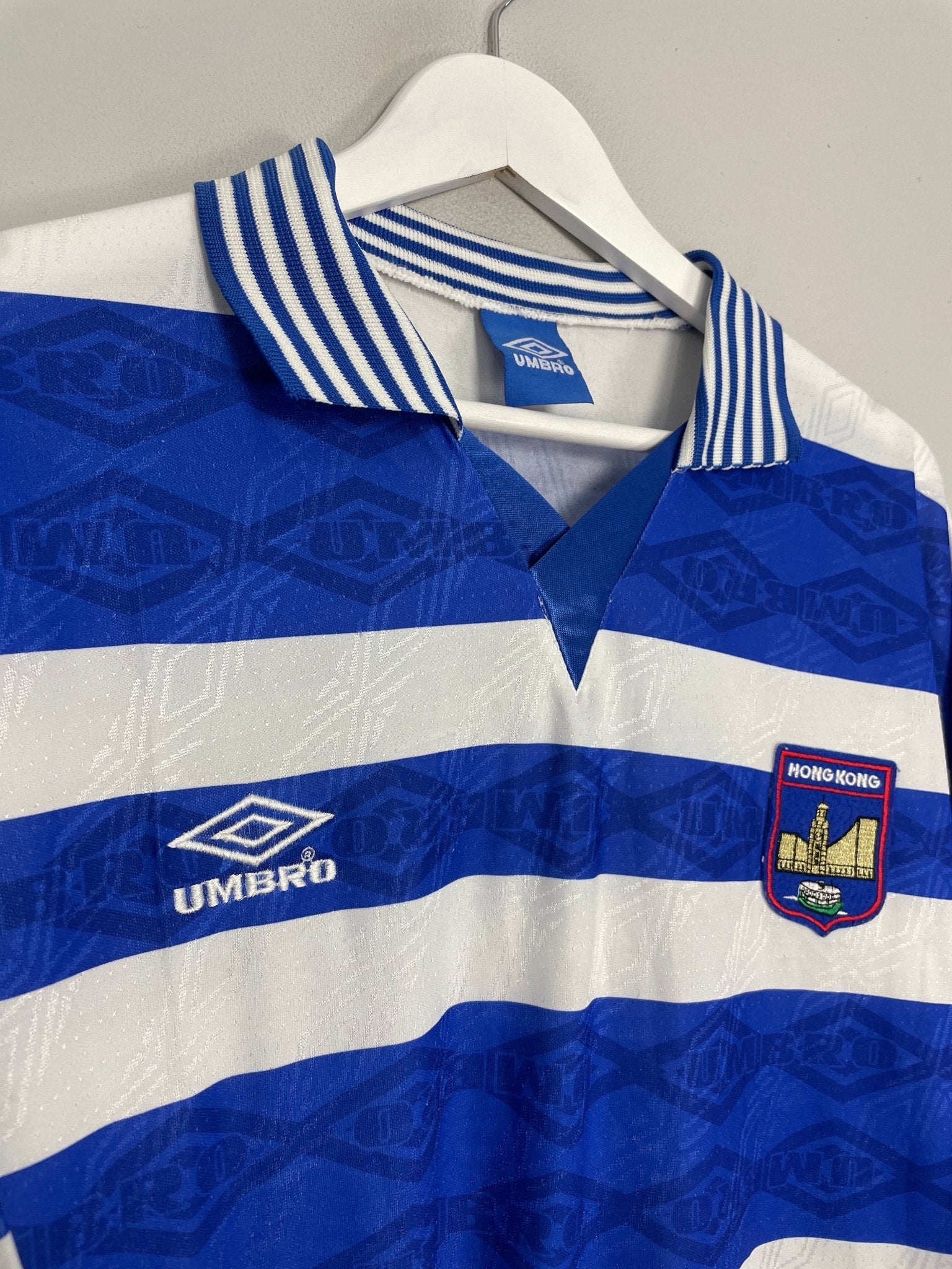 Shop 1996 HONG KONG HOME SHIRT (XXL) UMBRO, classic football shirts, vintage football shirts & retro soccer jerseys at Cult Kits