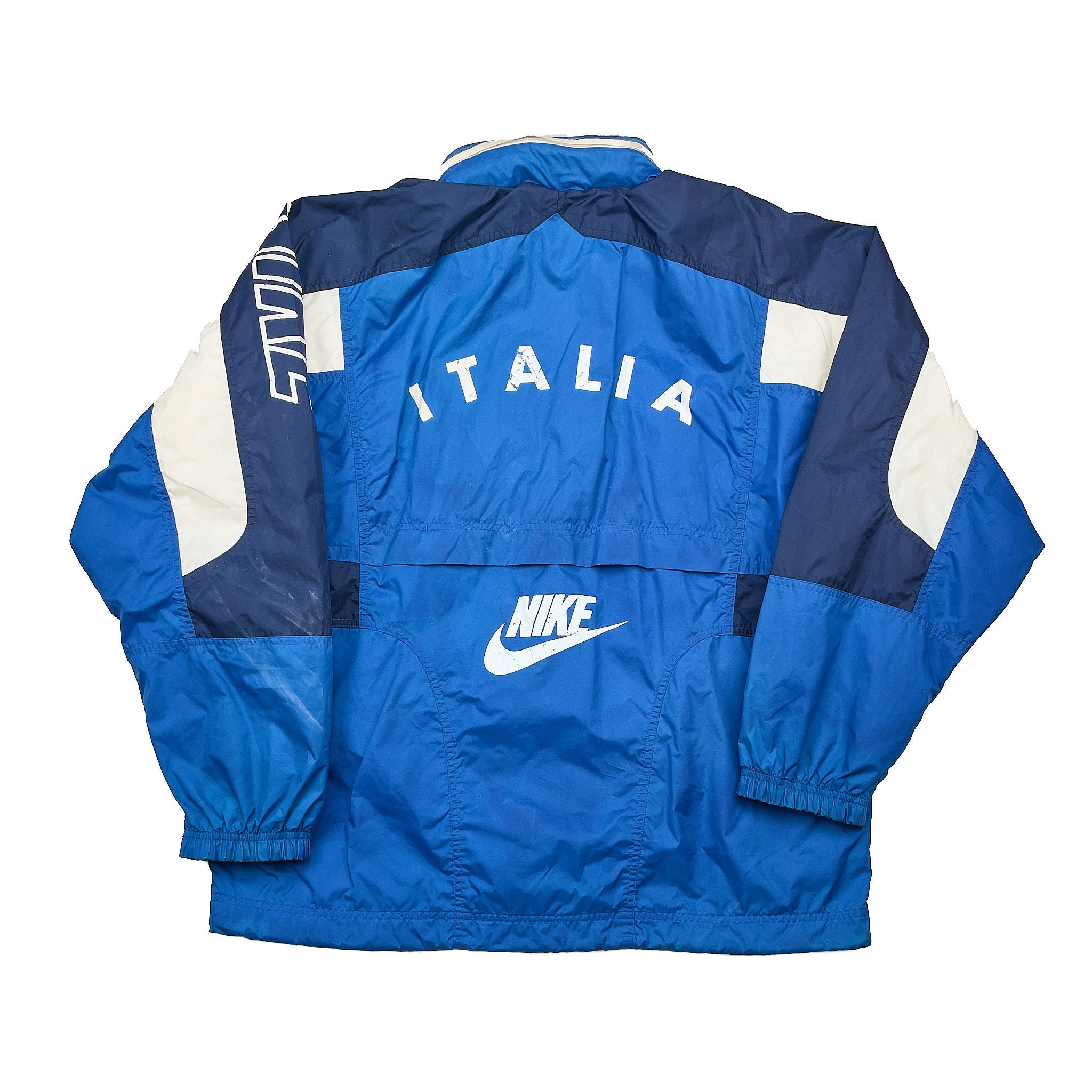 Buy 1996 Italy Track Jacket (L) Nike ~ Free worldwide shipping ~ Authentic Vintage Football Shirts from Cult Kits
