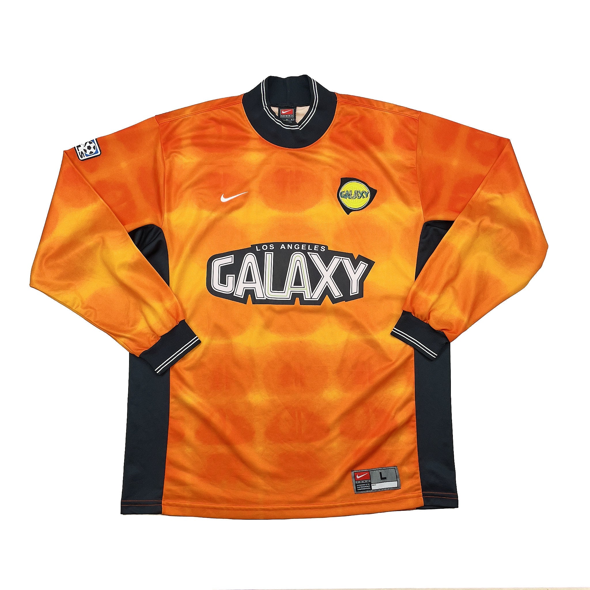 Buy 1996 LA GALAXY CAMPOS 9 GK SHIRT (L) NIKE ~ Free worldwide shipping available ~ Authentic Vintage Football Shirts from Cult Kits