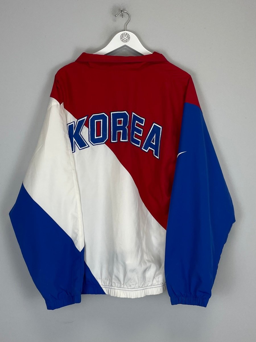 1996 SOUTH KOREA TRACK JACKET (XL) NIKE - Cult Kits - XL - Buy Vintage Football Shirts, Authentic Retro Football Shirts For Sale, Classic Football Shirts & Soccer Jersey