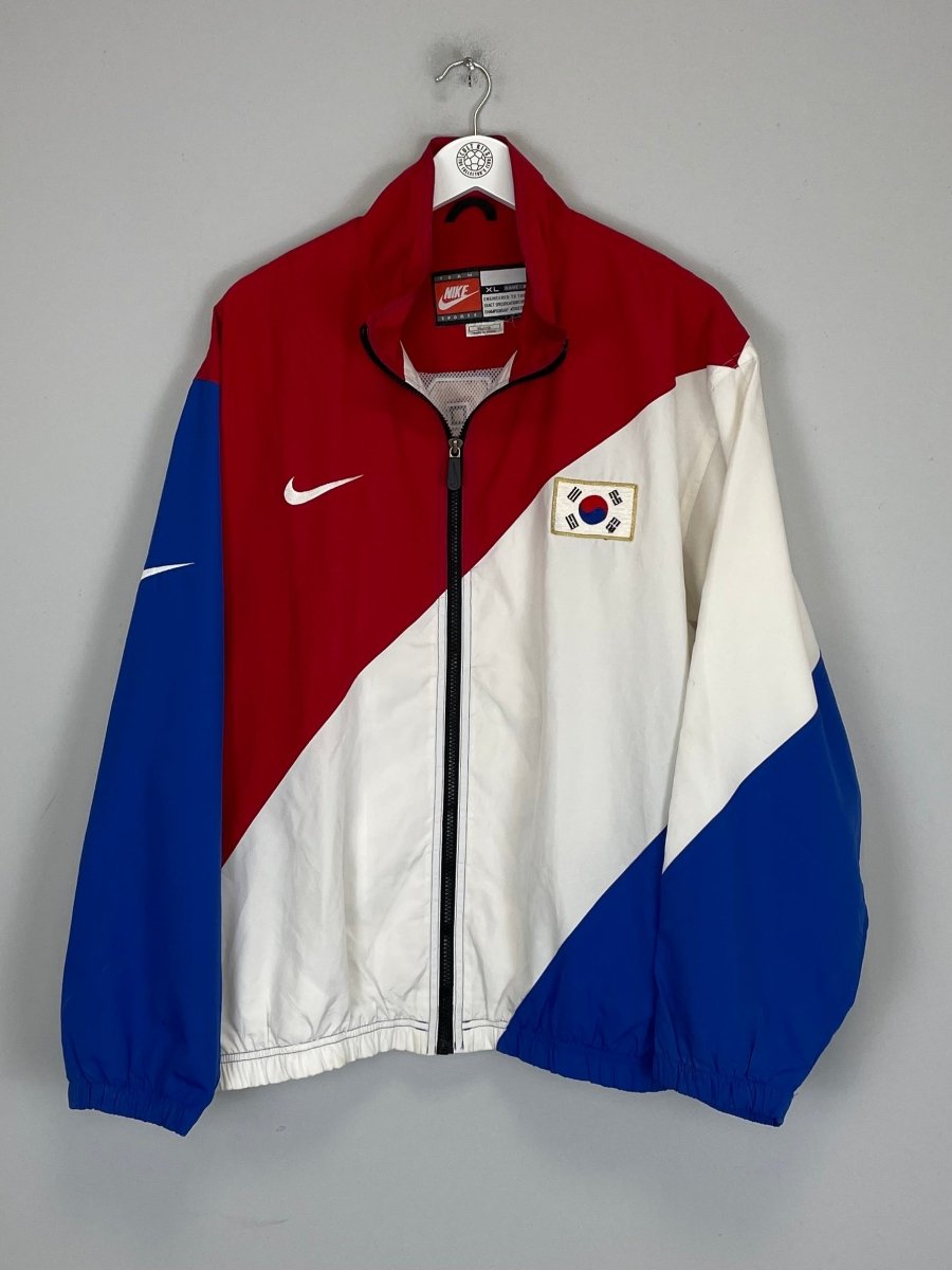 1996 SOUTH KOREA TRACK JACKET (XL) NIKE - Cult Kits - XL - Buy Vintage Football Shirts, Authentic Retro Football Shirts For Sale, Classic Football Shirts & Soccer Jersey
