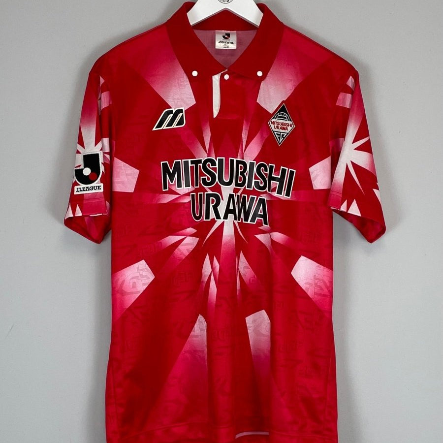 1996 URAWA RED DIAMONDS HOME SHIRT (L) MIZUNO - Cult Kits - Large - Buy Vintage Football Shirts, Authentic Retro Football Shirts For Sale, Classic Football Shirts & Soccer Jersey