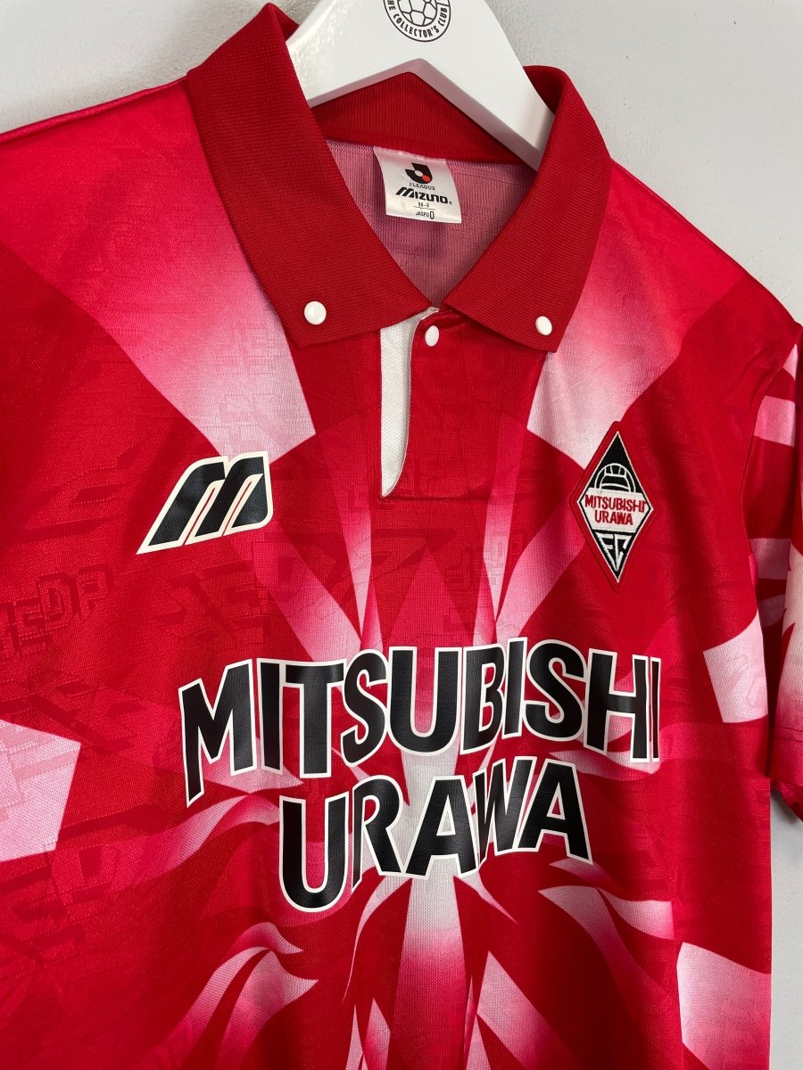 1996 URAWA RED DIAMONDS HOME SHIRT (L) MIZUNO - Cult Kits - Large - Buy Vintage Football Shirts, Authentic Retro Football Shirts For Sale, Classic Football Shirts & Soccer Jersey