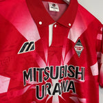 1996 URAWA RED DIAMONDS HOME SHIRT (L) MIZUNO - Cult Kits - Large - Buy Vintage Football Shirts, Authentic Retro Football Shirts For Sale, Classic Football Shirts & Soccer Jersey