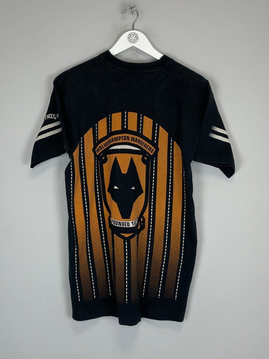 1996 WOLVES T - SHIRT (M) NUTMEG - Cult Kits - Medium - Buy Vintage Football Shirts, Authentic Retro Football Shirts For Sale, Classic Football Shirts & Soccer Jersey