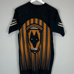 1996 WOLVES T - SHIRT (M) NUTMEG - Cult Kits - Medium - Buy Vintage Football Shirts, Authentic Retro Football Shirts For Sale, Classic Football Shirts & Soccer Jersey
