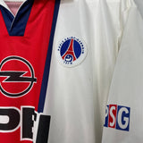 Shop 1996/1998 PSG OKOCHA #10 AWAY SHIRT (L) NIKE, classic football shirts, vintage football shirts & retro soccer jerseys at Cult Kits