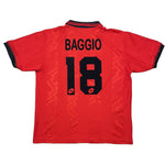 Buy 1996/97 AC Milan Baggio 18 Fourth Shirt (XL) Lotto ~ Free worldwide shipping available ~ Authentic Vintage Football Shirts from Cult Kits