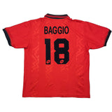 Buy 1996/97 AC Milan Baggio 18 Fourth Shirt (XL) Lotto ~ Free worldwide shipping available ~ Authentic Vintage Football Shirts from Cult Kits