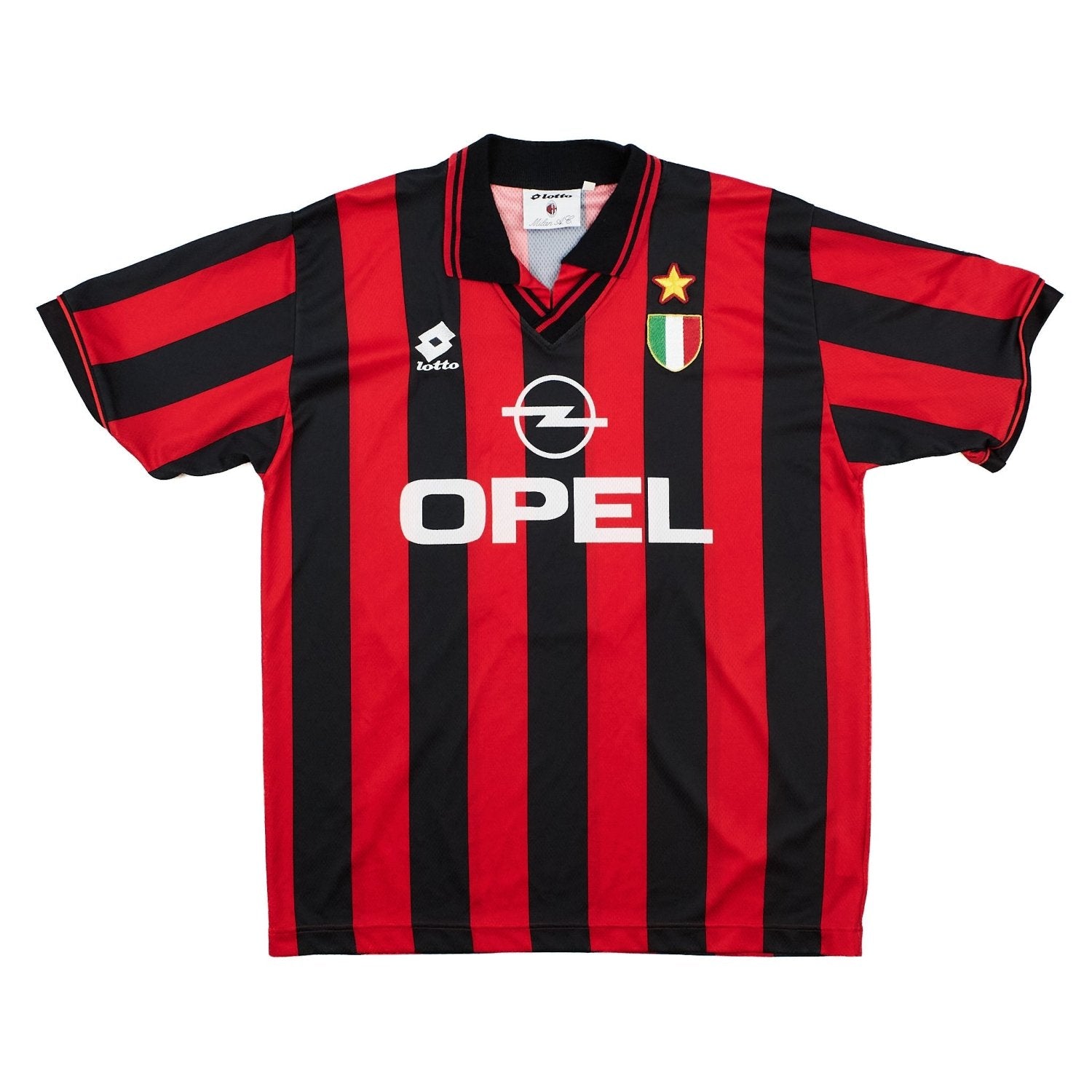 1996 AC Milan Lotto football shirt - view 2 - Cult Kits