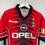1996/97 AC MILAN DESAILLY 8 TRAINING SHIRT (M) LOTTO - Cult Kits - Medium - Buy Vintage Football Shirts, Authentic Retro Football Shirts For Sale, Classic Football Shirts & Soccer Jersey