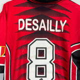 1996/97 AC MILAN DESAILLY 8 TRAINING SHIRT (M) LOTTO - Cult Kits - Medium - Buy Vintage Football Shirts, Authentic Retro Football Shirts For Sale, Classic Football Shirts & Soccer Jersey