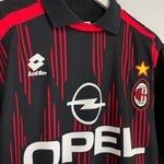 Shop 1996/97 AC MILAN GK SHIRT (XL) LOTTO, classic football shirts, vintage football shirts & retro soccer jerseys at Cult Kits