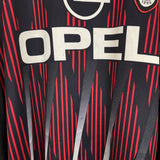 Shop 1996/97 AC MILAN ROSSI #1 GK SHIRT (M) LOTTO, classic football shirts, vintage football shirts & retro soccer jerseys at Cult Kits