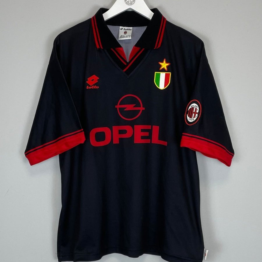 1996/97 AC MILAN THIRD SHIRT (L) LOTTO - Cult Kits - Large - Buy Vintage Football Shirts, Authentic Retro Football Shirts For Sale, Classic Football Shirts & Soccer Jersey