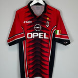 1996/97 AC MILAN TRAINING SHIRT (L) LOTTO - Cult Kits - Large - Buy Vintage Football Shirts, Authentic Retro Football Shirts For Sale, Classic Football Shirts & Soccer Jersey