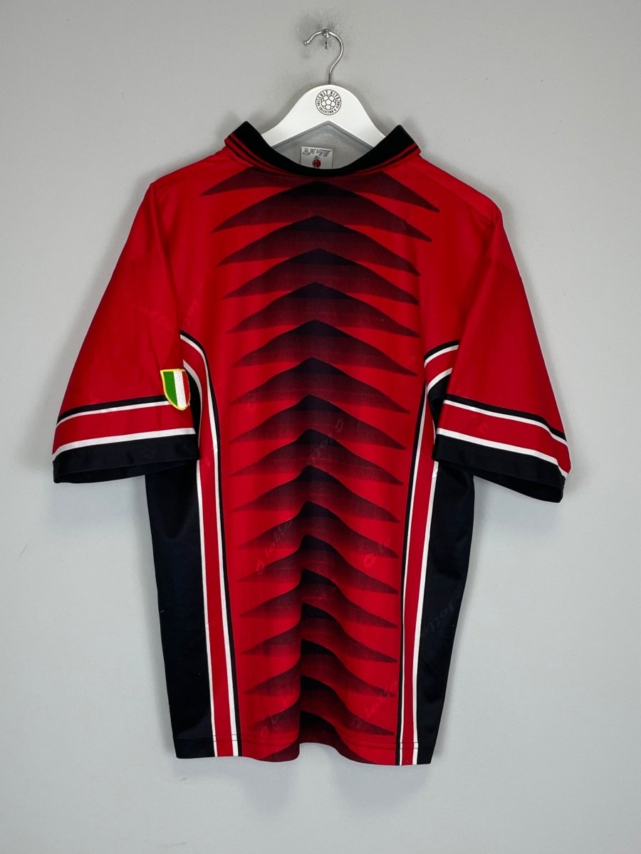 1996/97 AC MILAN TRAINING SHIRT (L) LOTTO - Cult Kits - Large - Buy Vintage Football Shirts, Authentic Retro Football Shirts For Sale, Classic Football Shirts & Soccer Jersey