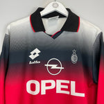1996/97 AC MILAN TRAINING SHIRT (L) LOTTO - Cult Kits - Large - Buy Vintage Football Shirts, Authentic Retro Football Shirts For Sale, Classic Football Shirts & Soccer Jersey