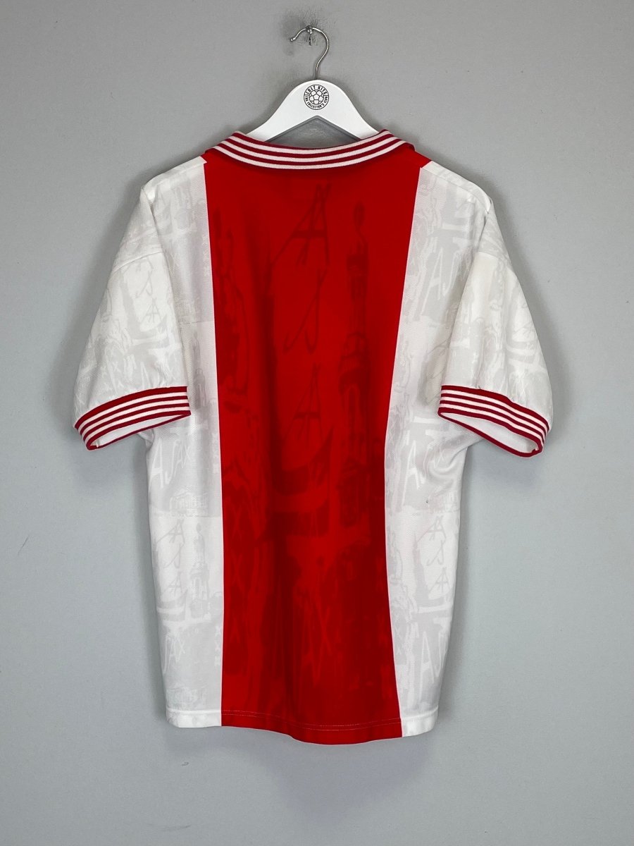 1996/97 AJAX HOME SHIRT (M) UMBRO - Cult Kits - Medium - Buy Vintage Football Shirts, Authentic Retro Football Shirts For Sale, Classic Football Shirts & Soccer Jersey