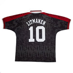Buy 1996/97 Ajax Litmanen 10 Away Shirt (XL) Umbro ~ Free worldwide shipping ~ Authentic Vintage Football Shirts from Cult Kits