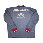 Buy 1996/97 Ajax L/S Training Shirt (XL) Umbro ~ Free worldwide shipping ~ Authentic Vintage Football Shirts from Cult Kits