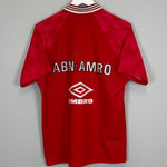 Shop 1996/97 AJAX TRAINING SHIRT (M) UMBRO, classic football shirts, vintage football shirts & retro soccer jerseys at Cult Kits