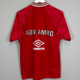 Shop 1996/97 AJAX TRAINING SHIRT (M) UMBRO, classic football shirts, vintage football shirts & retro soccer jerseys at Cult Kits