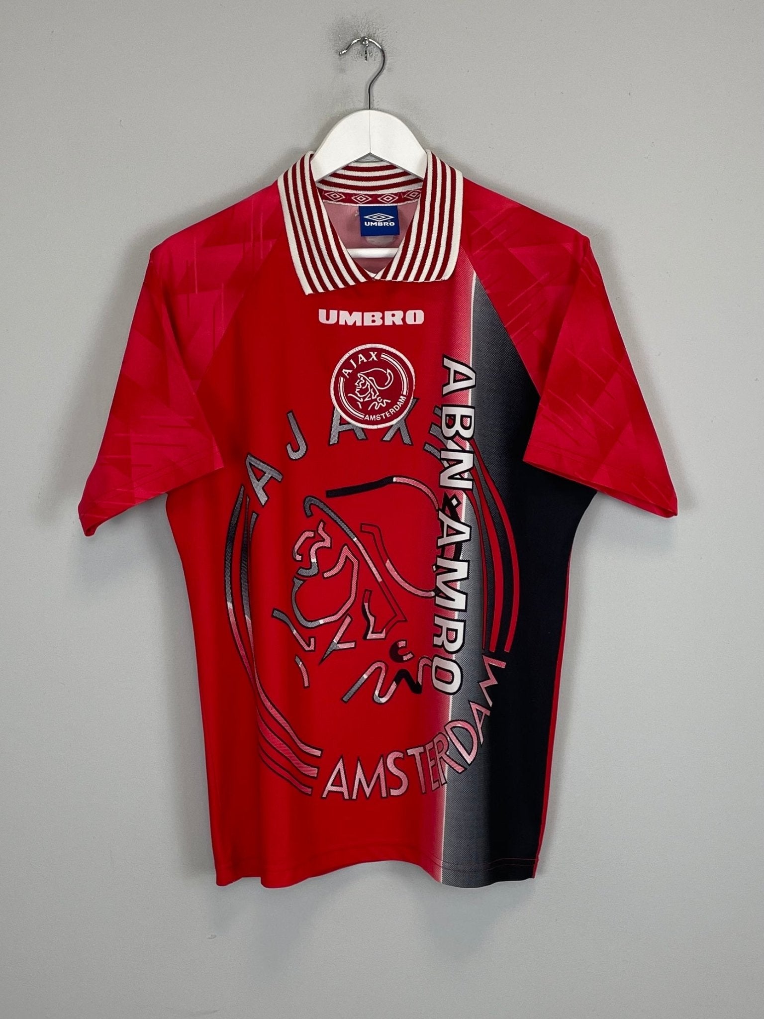 Shop 1996/97 AJAX TRAINING SHIRT (M) UMBRO, classic football shirts, vintage football shirts & retro soccer jerseys at Cult Kits