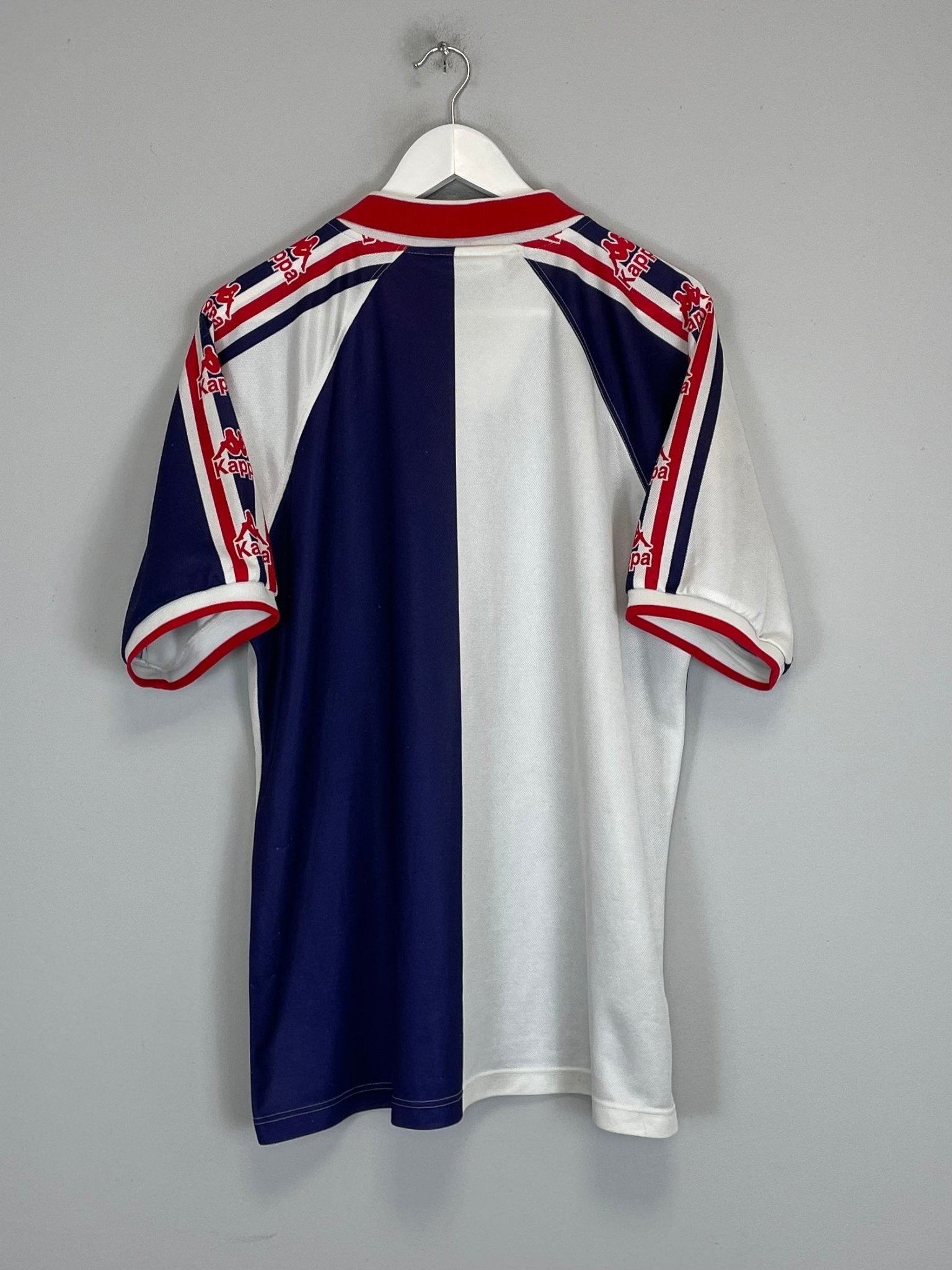 Shop 1996/97 ATHLETIC BILBAO AWAY SHIRT (L) KAPPA, classic football shirts, vintage football shirts & retro soccer jerseys at Cult Kits