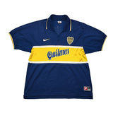 Buy 1996/97 Boca Juniors (Maradona) 10 Home Shirt (L) Nike ~ Free worldwide shipping available ~ Authentic Vintage Football Shirts from Cult Kits