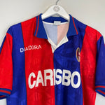 1996/97 BOLOGNA HOME SHIRT (L) DIADORA - Cult Kits - Large - Buy Vintage Football Shirts, Authentic Retro Football Shirts For Sale, Classic Football Shirts & Soccer Jersey