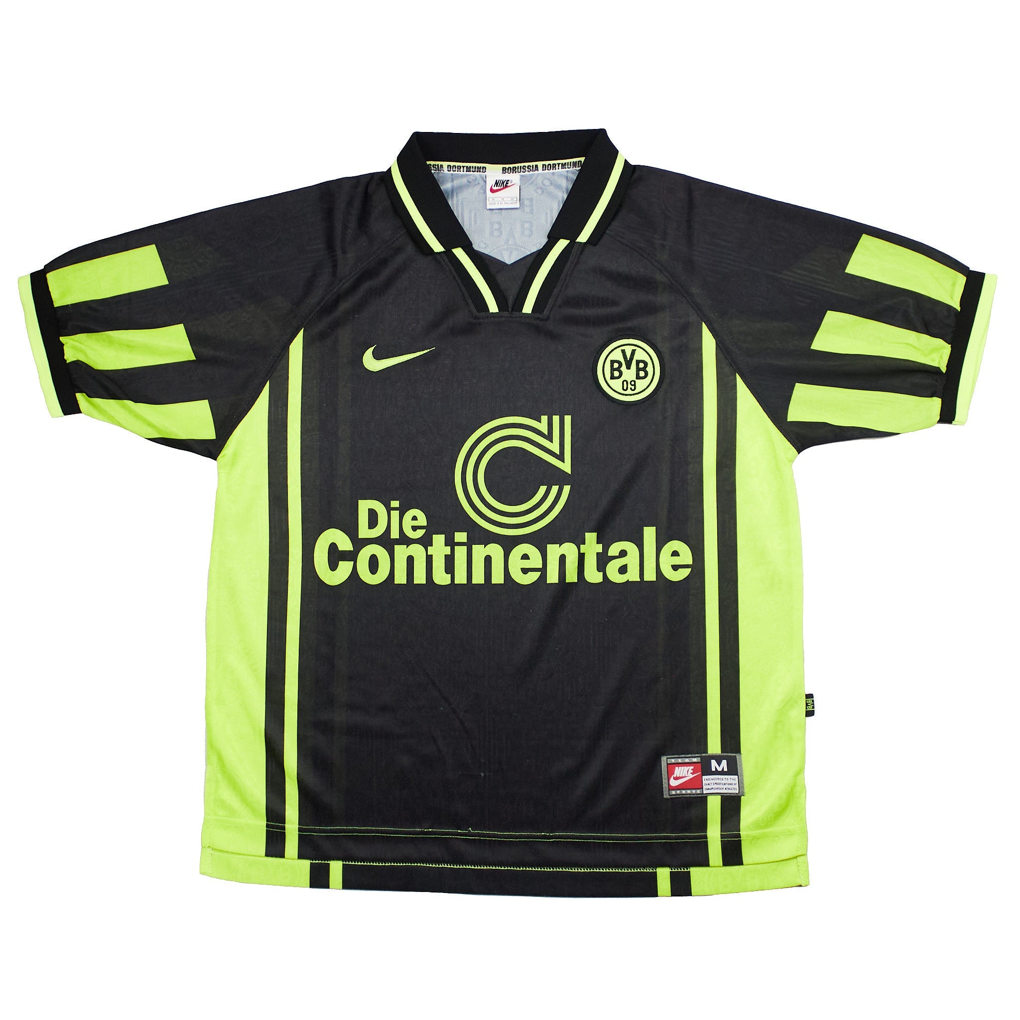 Buy 1996/97 Borussia Dortmund Away Shirt (M) Nike ~ Free worldwide shipping ~ Authentic Vintage Football Shirts from Cult Kits