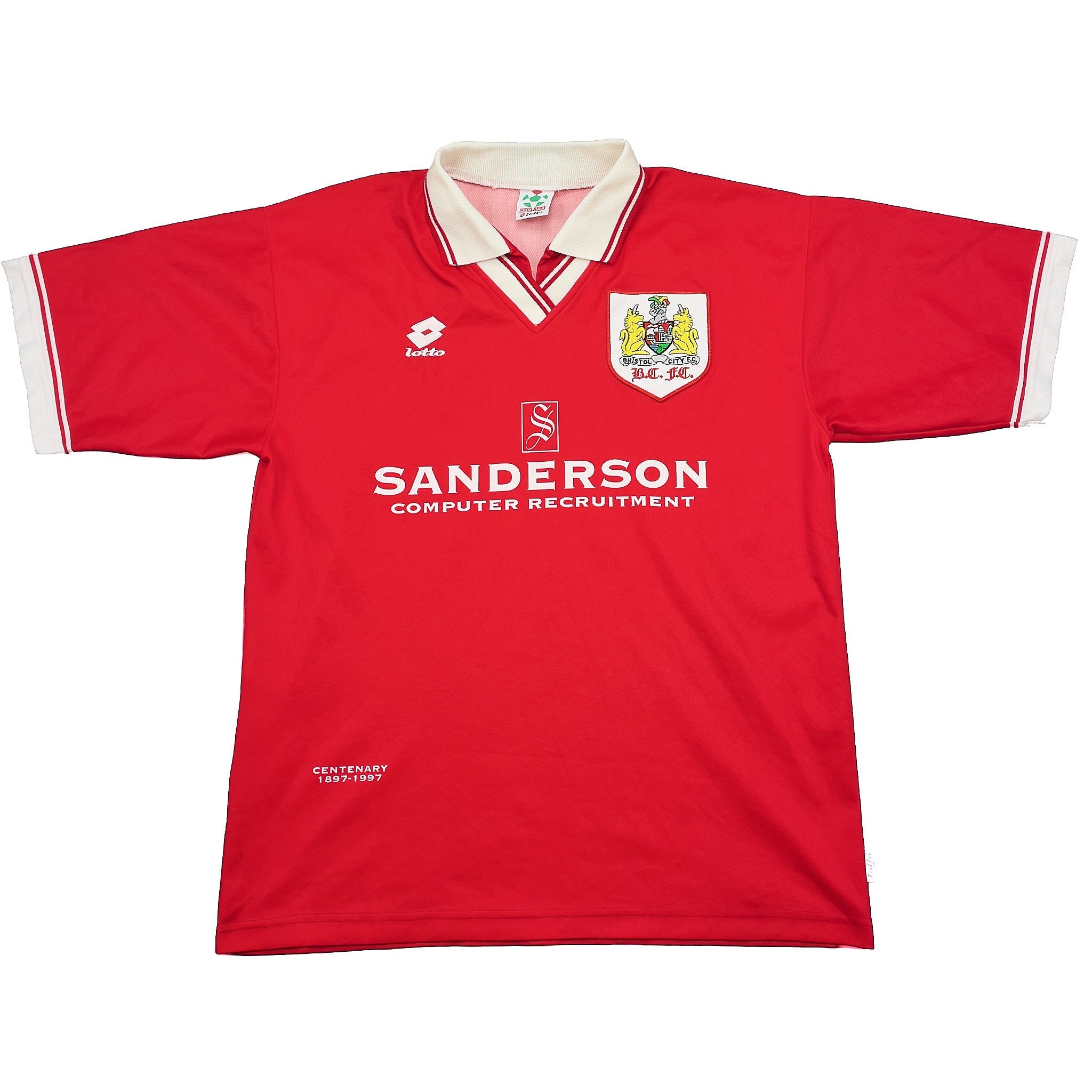 1996-97-bristol-city-centenary-home-shirt-l-lotto4574
