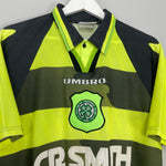 Shop 1996/97 CELTIC AWAY SHIRT (L) UMBRO, classic football shirts, vintage football shirts & retro soccer jerseys at Cult Kits