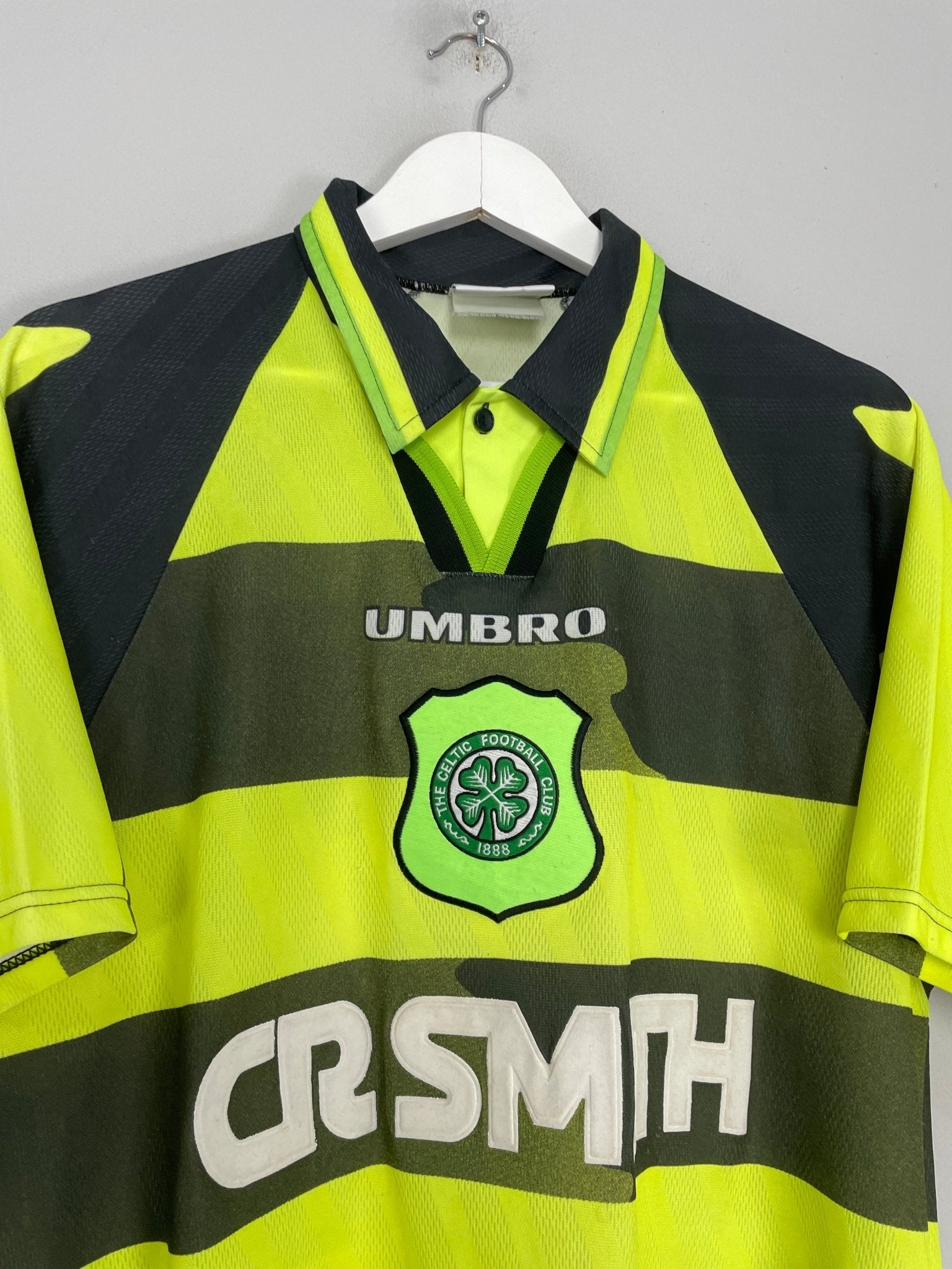 Shop 1996/97 CELTIC AWAY SHIRT (L) UMBRO, classic football shirts, vintage football shirts & retro soccer jerseys at Cult Kits