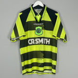 Shop 1996/97 CELTIC AWAY SHIRT (L) UMBRO, classic football shirts, vintage football shirts & retro soccer jerseys at Cult Kits