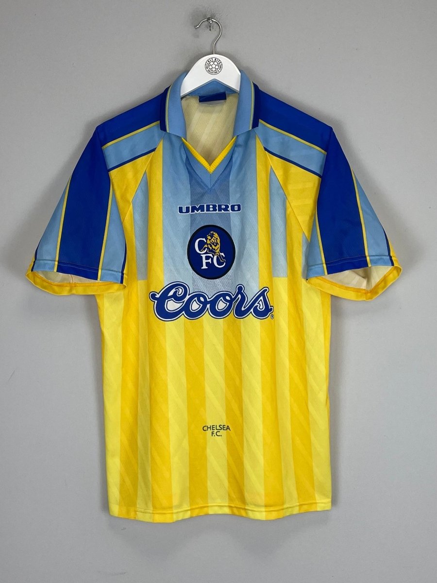 1996/97 CHELSEA AWAY SHIRT (L) UMBRO - Cult Kits - Large - Buy Vintage Football Shirts, Authentic Retro Football Shirts For Sale, Classic Football Shirts & Soccer Jersey