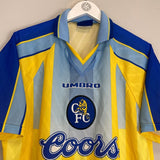1996/97 CHELSEA AWAY SHIRT (L) UMBRO - Cult Kits - Large - Buy Vintage Football Shirts, Authentic Retro Football Shirts For Sale, Classic Football Shirts & Soccer Jersey