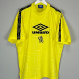1996/97 CHELSEA TRAINING SHIRT (XL) UMBRO - Cult Kits - XL - Buy Vintage Football Shirts, Authentic Retro Football Shirts For Sale, Classic Football Shirts & Soccer Jersey