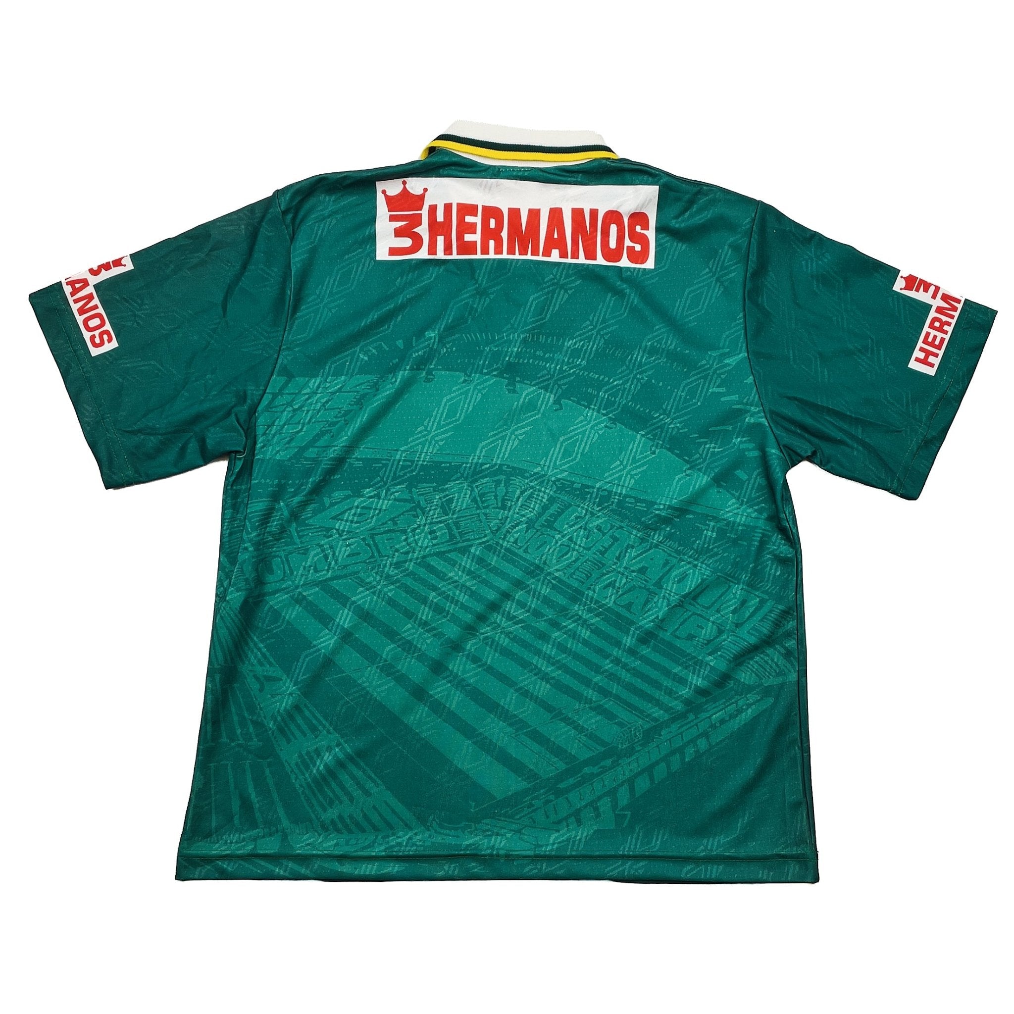 Buy 1996/97 Club Leon Home Shirt (XL.Kids) Umbro ~ Free worldwide shipping available ~ Authentic Vintage Football Shirts from Cult Kits