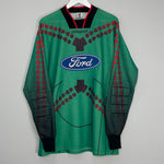 Shop 1996/97 COLOGNE GK SHIRT (XL) UHLSPORT, classic football shirts, vintage football shirts & retro soccer jerseys at Cult Kits